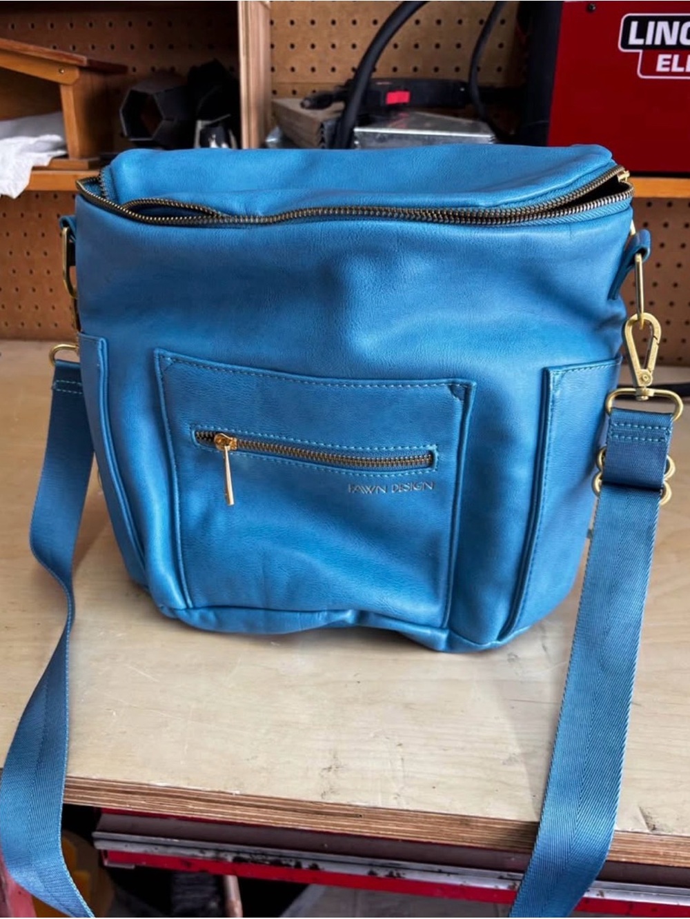 NWOT Fawn Design Baby Bag